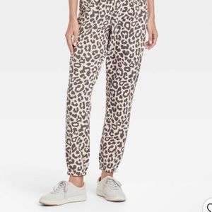 Grayson Threads Cheetah Print Joggers, Size XS/S
